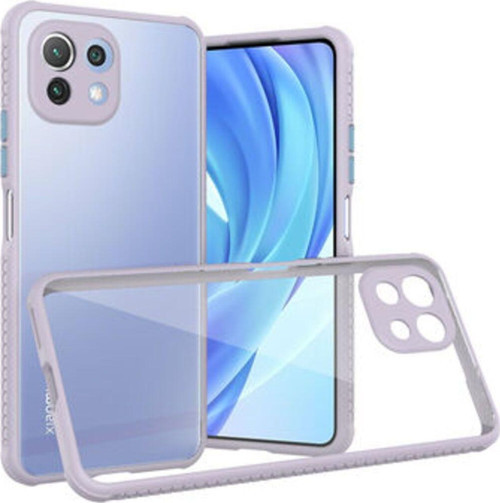 Xiaomi Mi 11 Lite Kamera Korumalı Ve Şık Tasarımlı Kaff Premium Sert Silikon Kılıf