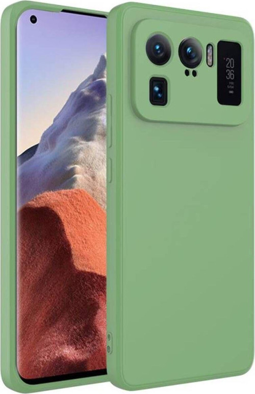 Xiaomi Mi 11 Ultra İçi Kadife Dolgulu Şık Candy Lansman Silikon Kılıf