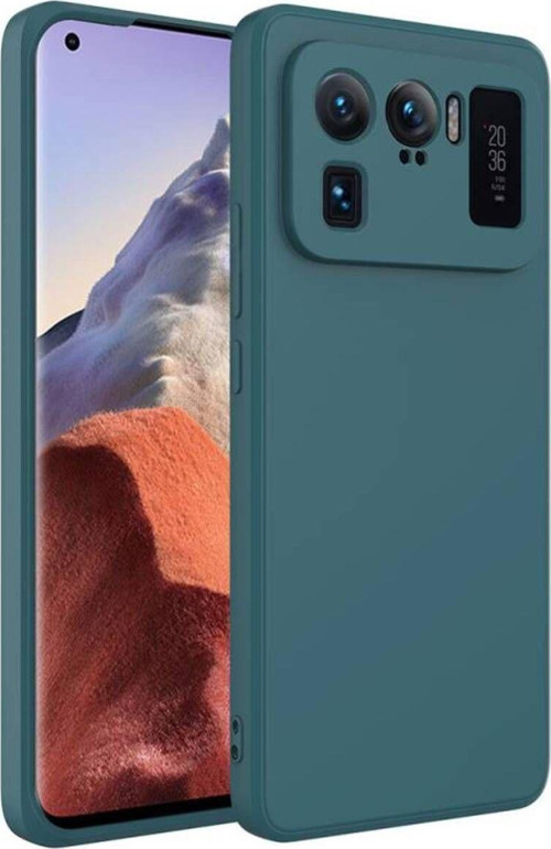 Xiaomi Mi 11 Ultra İçi Kadife Dolgulu Şık Candy Lansman Silikon Kılıf