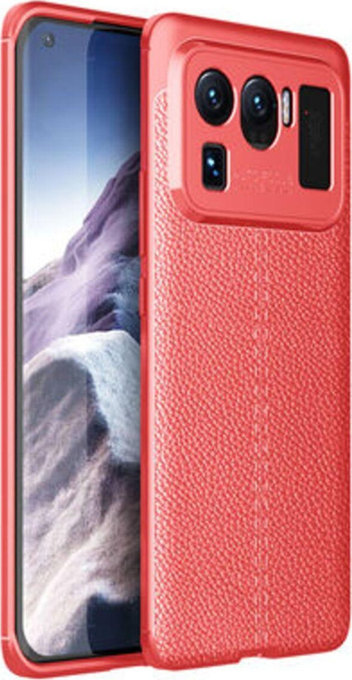 Xiaomi Mi 11 Ultra Deri Desenli Yüksek Koruma Sağlayan Niss Premium Silikon Kılıf