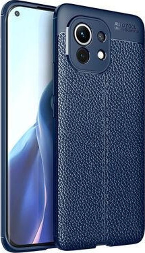 Xiaomi Mi 11 Deri Desenli Yüksek Koruma Sağlayan Niss Premium Silikon Kılıf