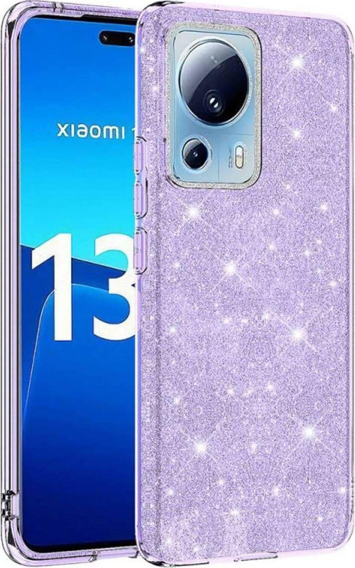 Xiaomi Mi 13 Lite Simli Ve Parlak Şık Shining Premium Silikon Kılıf