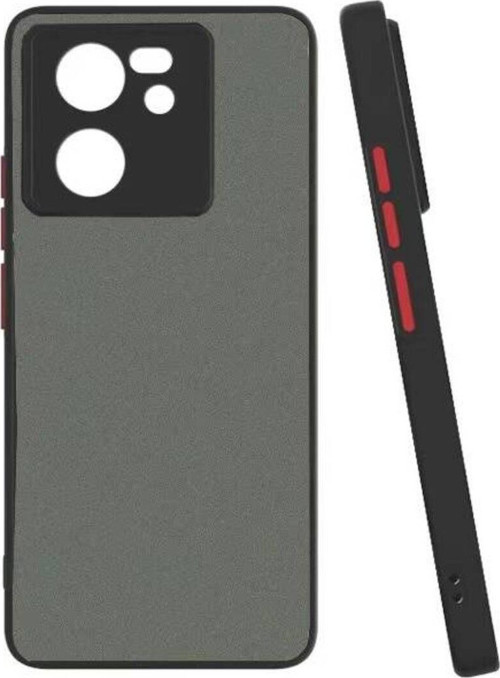 Xiaomi Mi 13T Pro Kenarları Renkli Arkası Buğulu Şık Hux Silikon Kılıf