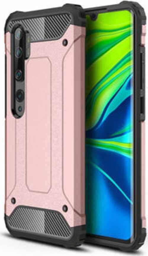 Xiaomi Mi Note 10 Tam Koruma Sağlayan Çift Katmanlı Crash Premium Sert Silikon Kılıf