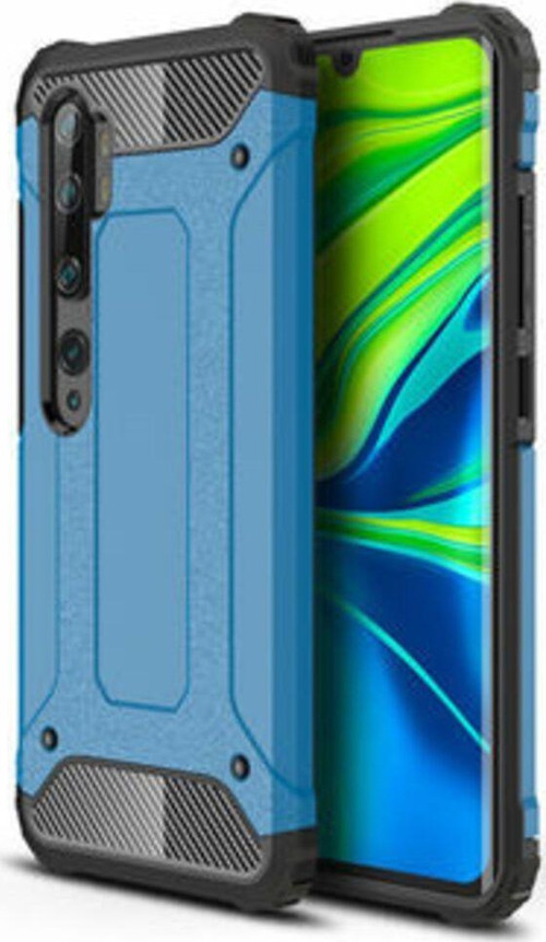 Xiaomi Mi Note 10 Tam Koruma Sağlayan Çift Katmanlı Crash Premium Sert Silikon Kılıf