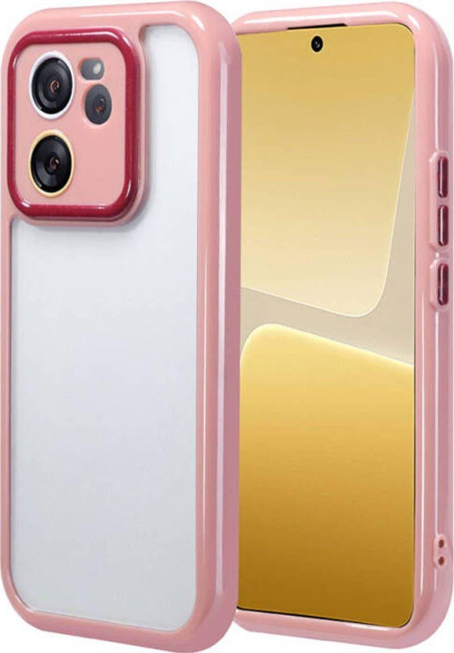 Xiaomi Mi 13T Kılıf Kamera Korumalı Renkli Kenar Ve Çerçeve Tasarımlı Vitamin Kapak