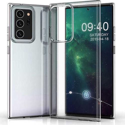 Samsung Galaxy Note 20 Uyumlu Ultra Esnek Şeffaf Sheer Premium Silikon Kılıf