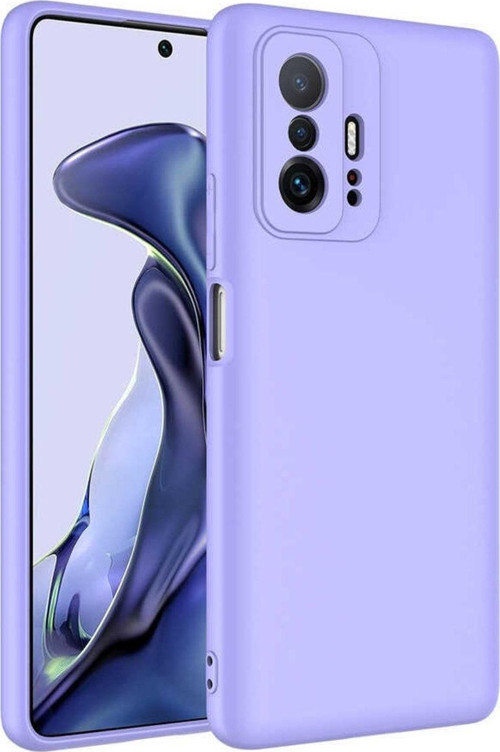 Xiaomi Mi 11T 5G Içi Kadife Dolgulu Şık Soft Mara Lansman Premium Silikon Kılıf