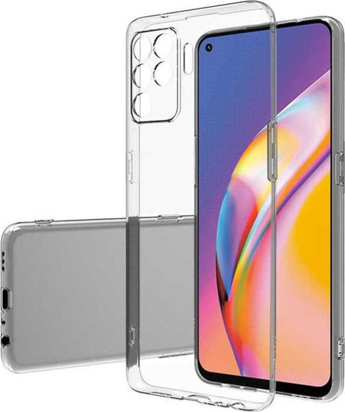 Oppo Reno 5 Lite Şeffaf Ve Esnek Kamera Korumalı Alish Premium Silikon Kılıf