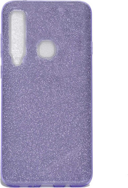 Samsung Galaxy A9 2018 Simli Ve Parlak Şık Shining Premium Silikon Kılıf