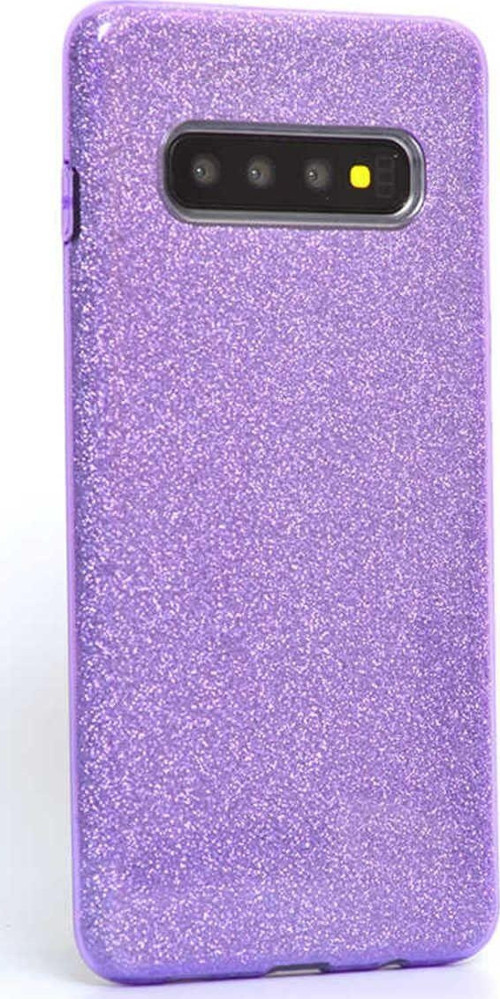 Samsung Galaxy S10 Plus Simli Ve Parlak Şık Shining Premium Silikon Kılıf