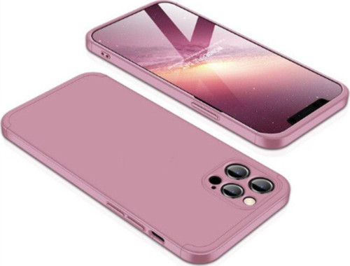 İphone 12 Pro Max 3 Parçalı Tam Koruma Şık My Ays Premium Sert Kılıf