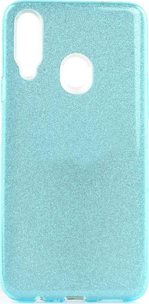 Samsung Galaxy A20S Simli Ve Parlak Şık Shining Premium Silikon Kılıf