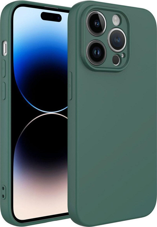 İphone 14 Pro İçi Kadife Dolgulu Şık Esnek Mara Lansman Silikon Kılıf