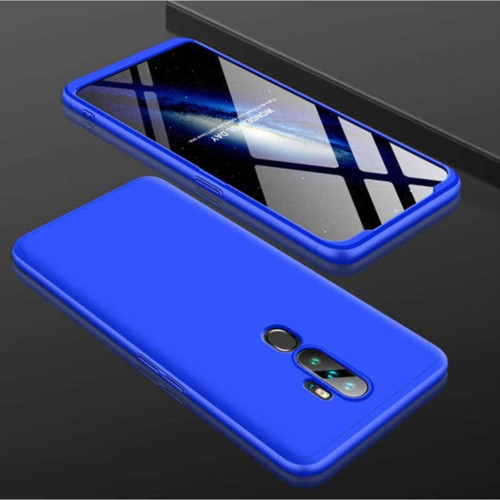 Oppo A9 2020 3 Parçalı Tam Koruma Astrea Premium Şık Kılıf