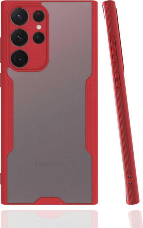 Samsung Galaxy S22 Ultra Şık Kamera Korumalı Parfe Premium Silikon Kılıf
