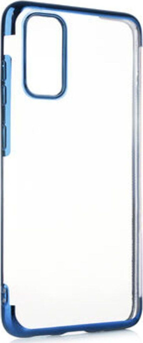 Samsung Galaxy A02S Kenarları Renkli Arkası Şeffaf Bosses Premium Silikon Kılıf