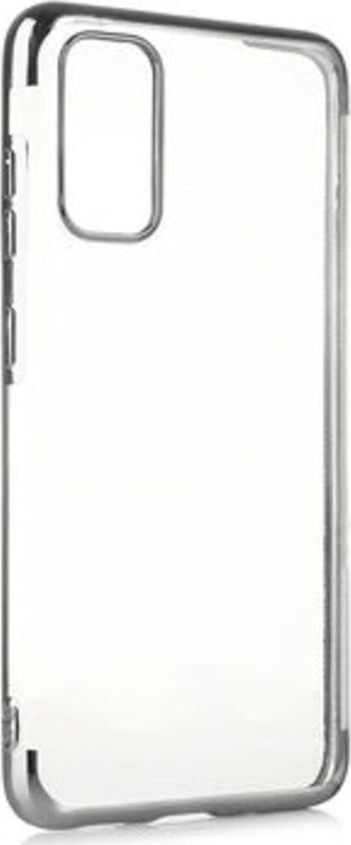 Samsung Galaxy A02S Kenarları Renkli Arkası Şeffaf Bosses Premium Silikon Kılıf