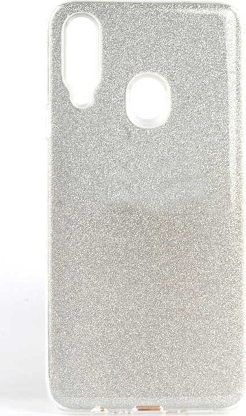 Samsung Galaxy A20S Parlak Simli Shining Premium Şık Silikon Kılıf