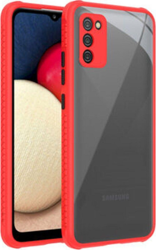 Samsung Galaxy A02S Kamera Korumalı Ve Şık Tasarımlı Kaff Premium Sert Silikon Kılıf