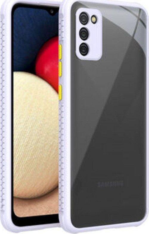Samsung Galaxy A02S Kamera Korumalı Ve Şık Tasarımlı Kaff Premium Sert Silikon Kılıf