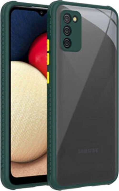 Samsung Galaxy A02S Kamera Korumalı Ve Şık Tasarımlı Kaff Premium Sert Silikon Kılıf