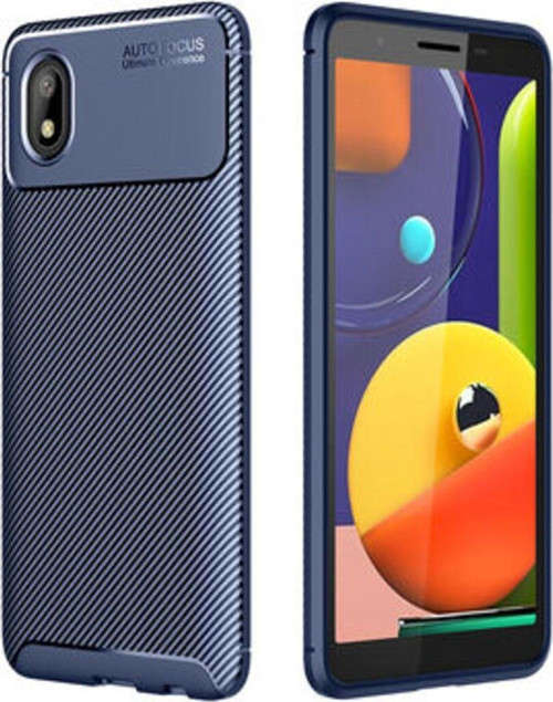 Samsung Galaxy A01 Core Gofret Desenli Ultra Koruma Sağlayan Negro Silikon Kılıf