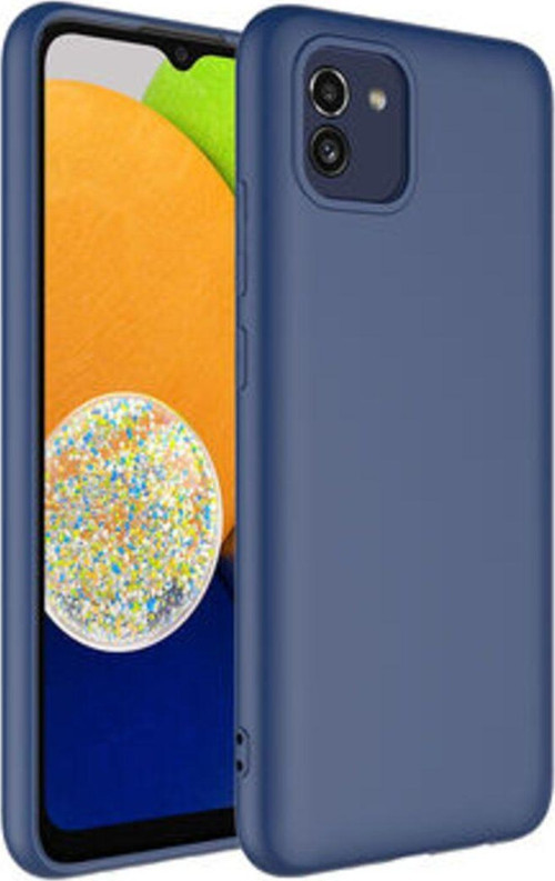 Samsung Galaxy A03 İçi Kadife Dolgulu Şık Candy Lansman Silikon Kılıf