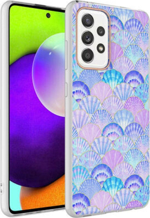 Samsung Galaxy A72 Şık Desenli Bella Premium Silikon Kılıf