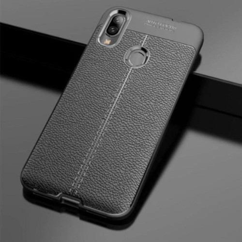 Samsung Galaxy A10S Deri Desenli Yüksek Koruma Sağlayan Niss Premium Silikon Kılıf