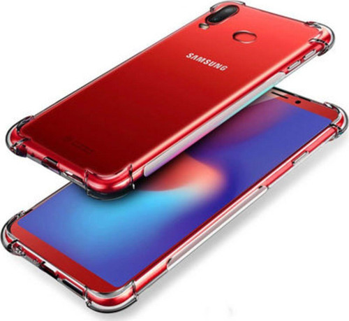 Samsung Galaxy A10S Köşe Korumalı Şeffaf Jelly Premium Silikon Kılıf