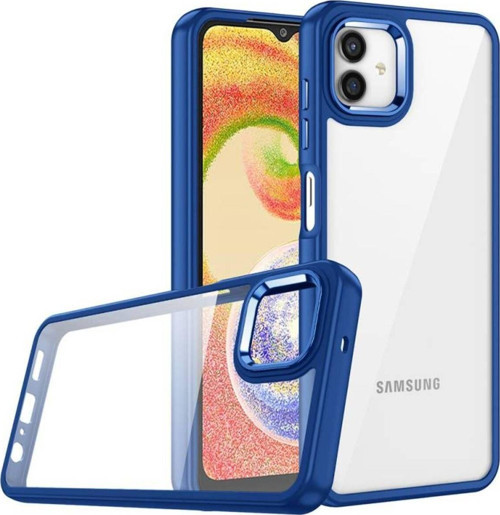 Samsung Galaxy A04 Şık Görünümlü Ve Arkası Şeffaf Flora Premium Kılıf