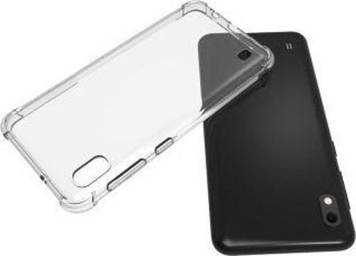 Samsung Galaxy A10 Köşe Korumalı Şeffaf Jelly Premium Silikon Kılıf