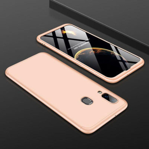 Samsung Galaxy A10S 3 Parçalı Tam Koruma Şık Astrea Premium Sert Kılıf