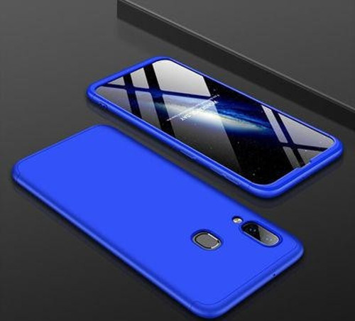 Samsung Galaxy A10S 3 Parçalı Tam Koruma Şık Astrea Premium Sert Kılıf