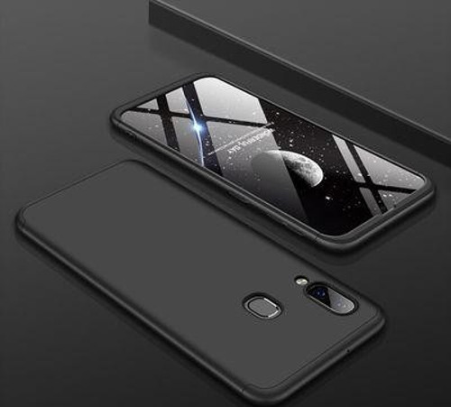 Samsung Galaxy A10S 3 Parçalı Tam Koruma Şık Astrea Premium Sert Kılıf
