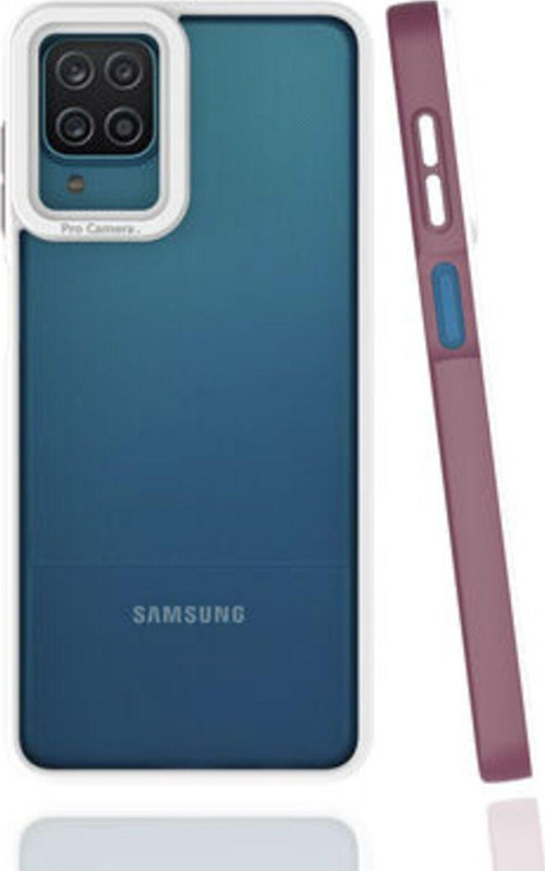 Samsung Galaxy A12 Kılıf Şık Tasarımlı Ve Kamera Korumalı Mima Premium Kapak