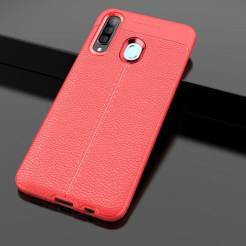 Samsung Galaxy A20S Deri Desenli Yüksek Koruma Sağlayan Niss Premium Silikon Kılıf