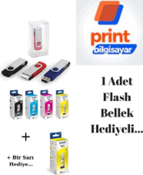 103 / L3266 Orjinal Mürekkep Takımı +1 Sarı Hediyeli Flash Usb Bellek Hediyeli
