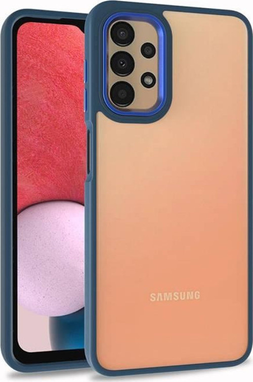 Samsung Galaxy A13 4G Şık Görünümlü Ve Arkası Şeffaf Flora Premium Kılıf