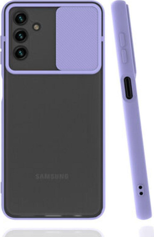 Samsung Galaxy A13 5G Kamera Koruma Sürgülü Şık Pena Silikon Kılıf