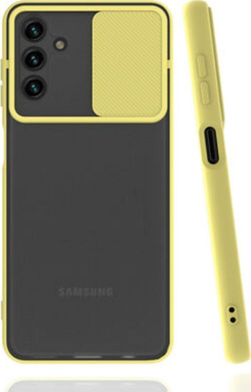 Samsung Galaxy A13 5G Kamera Koruma Sürgülü Şık Pena Silikon Kılıf
