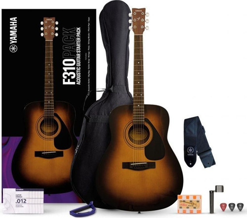 F310P TBS Akustik Gitar Seti (Tobacco Brown Burst)