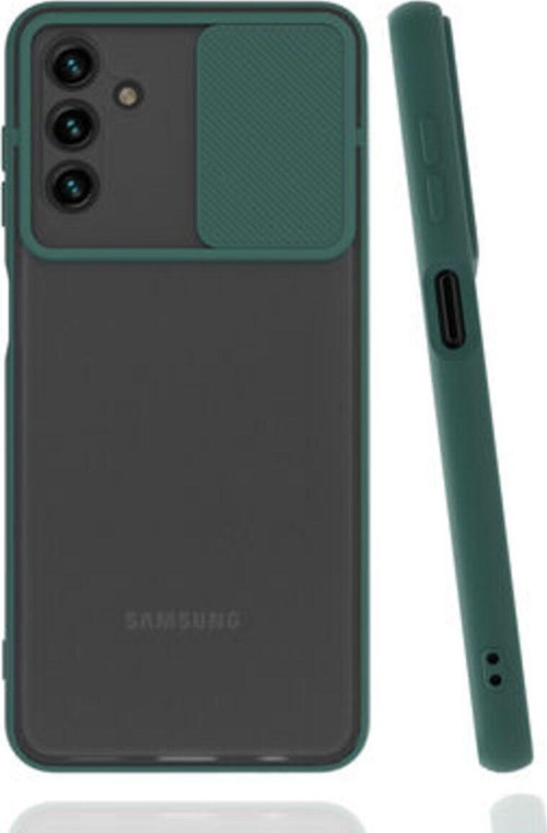 Samsung Galaxy A13 5G Kamera Koruma Sürgülü Şık Pena Silikon Kılıf