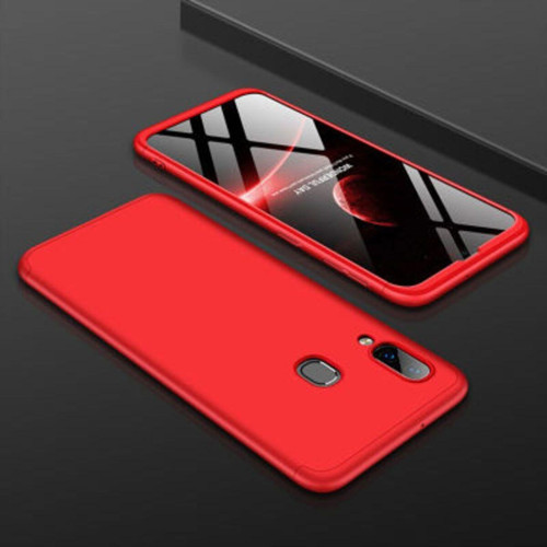 Samsung Galaxy A20 3 Parçalı Tam Koruma Şık Astrea Premium Sert Kılıf