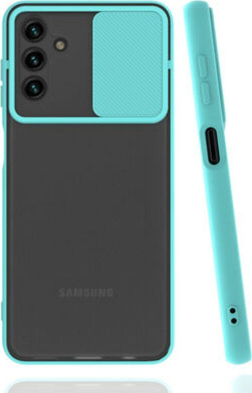 Samsung Galaxy A13 5G Kamera Koruma Sürgülü Şık Pena Silikon Kılıf
