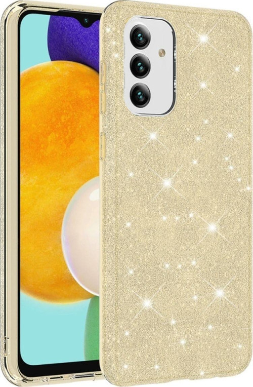 Samsung Galaxy A13 5G Simli Ve Parlak Şık Shining Premium Silikon Kılıf