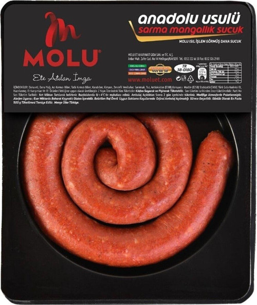 Dana Sarma Sucuk Türkiye De Ilk 90-110 Gr