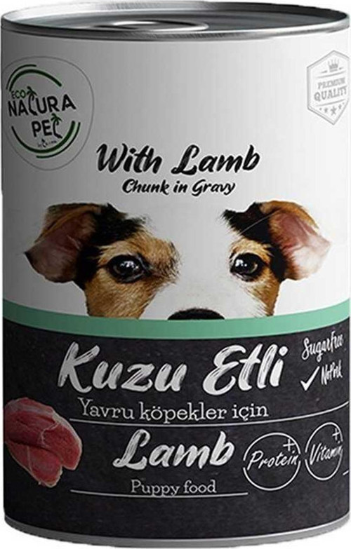 Eco Pet Kuzu Etli Yavru Köpek Konservesi Gravy 400 Gr
