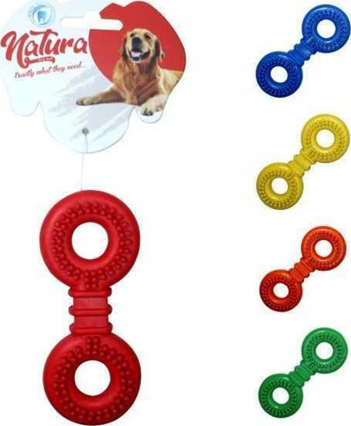 Plastik Dikenli Yuvarlak Kemik Köpek Oyuncak 12,5 Cm